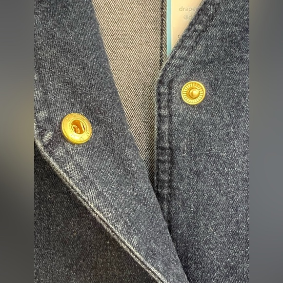 NWT Draper James Colbie Button Front Denim Dress- NO Belt - Picture 5 of 10